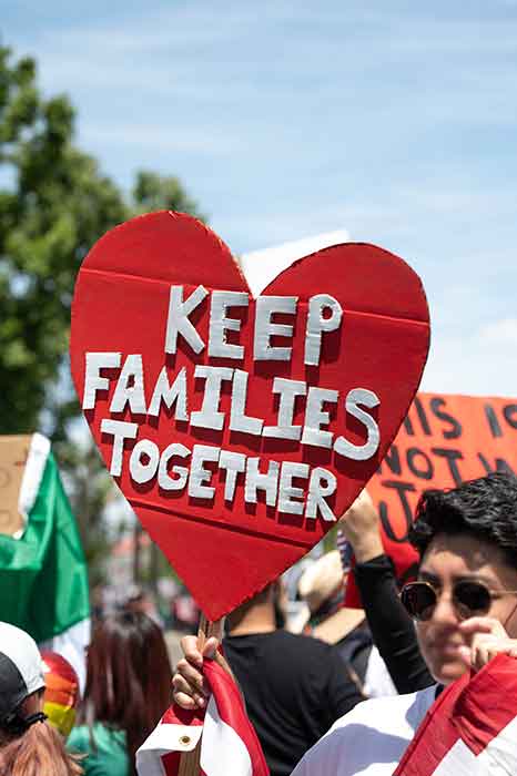 protesters on No Kings day