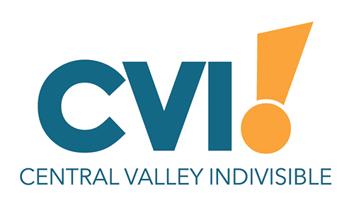 Central Valley Indivisible logo; CVI